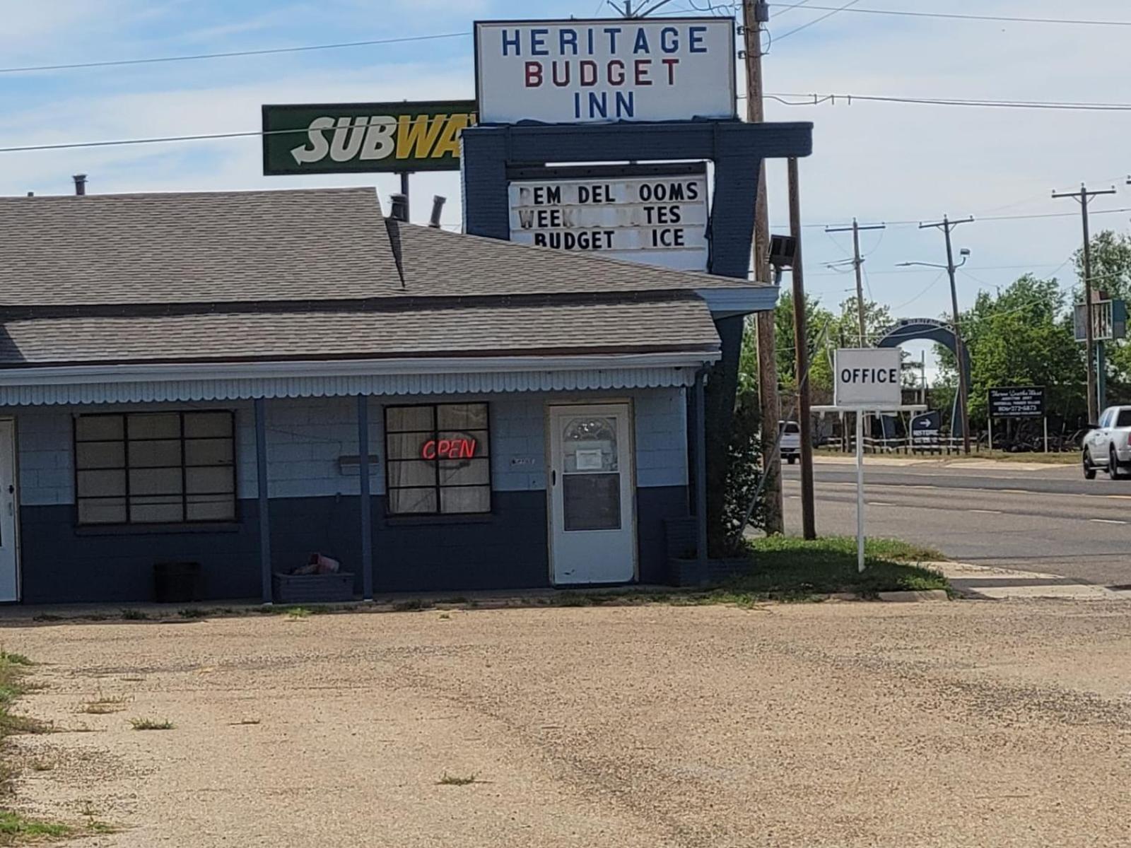 Heritage Budget Inn By Oyo Hwy 84 Muleshoe Exterior photo